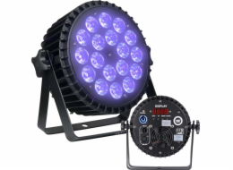 LIGHT4ME ALU QUAD PAR 18x6W RGBW - scénický reflektor