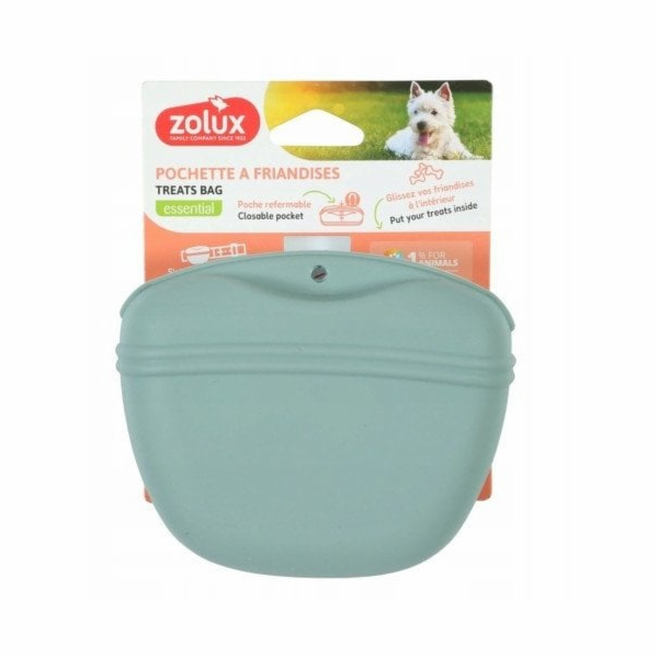ZOLUX sáček na pamlsky pro psy - zelený