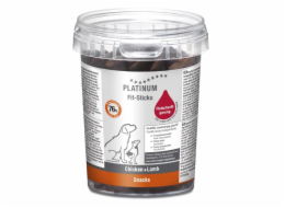 PLATINUM Fit-Sticks Chicken+Lamb - pamlsek pro psa - 300g