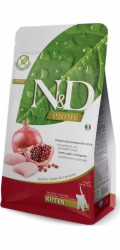 N&D PRIME CAT Kitten Chicken & Pomegranate 300g granule pro koťata