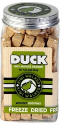 KIWI WALKER Freeze-dried treats Duck - pochoutka pro psa a kočku - 80g