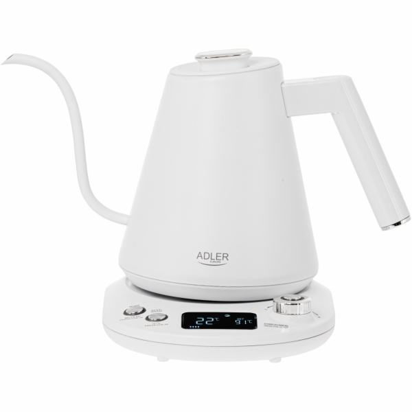 ADLER AD 1349W, Rýchlovarná kanvica 1L, biela
