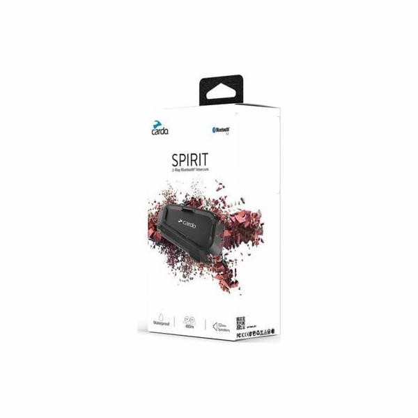 Cardo Spirit interkom pro motorky 2 kanály/kanálů 400 m Č...
