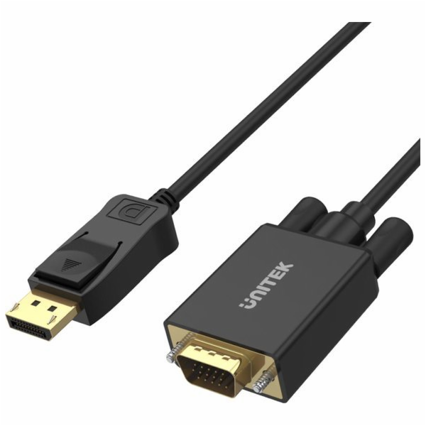 Unitek Adaptér DisplayPort - D-Sub (VGA) AV, černý (Y-5118F)