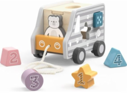 Viga Toys Dřevěné tahací auto Viga Toys
