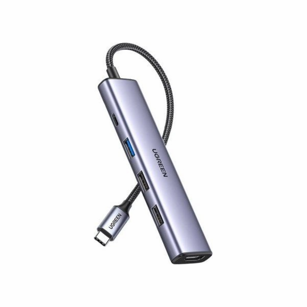 Ugreen USB HUB CM478 1x HDMI + 3x USB-A 2.0 3.0 (15495)