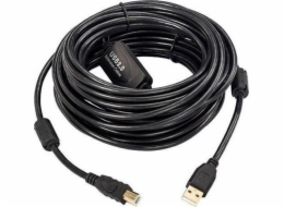 MicroConnect Kabel USB USB-A - USB-B 5 m černý (USBAB5B-ACTIVE)