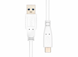 ProXtend Kabel USB-A - USB-C 1 m bílý (USBC-USBA3-001W)