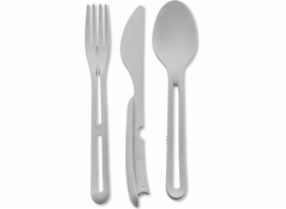 Koziol KLIKK skládací opakovaně použitelná sada příborů, 3 kusy, KOZIOL