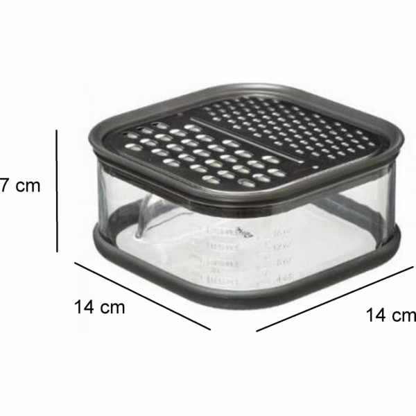 5five Struhadlo s nádobou, 2 velikosti ok, nerezová ocel