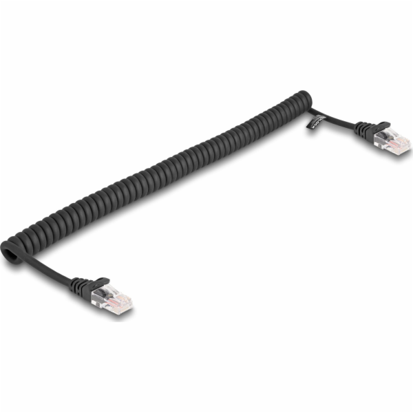 Delock DELOCK RJ45 Spiralkabel Stecker zu Stecker Cat.5e ...