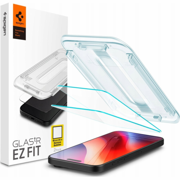 Spigen Spigen Glas.TR iPhone 16 Pro EZ FIT 2 ks čiré tvrz...