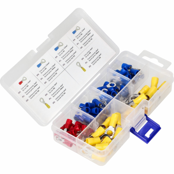 Orno Sada kabelových ok očka, 120 ks.