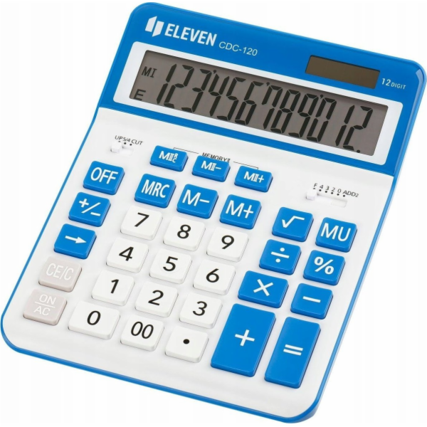 Eleven Kalkulačka ELEVEN Bílá stolní kalkulačka CDC120WHN...