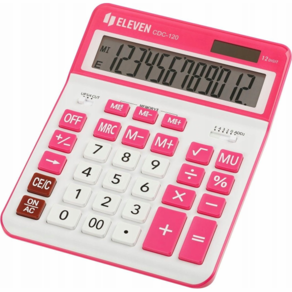 Eleven Kalkulačka ELEVEN Bílá kancelářská kalkulačka CDC1...