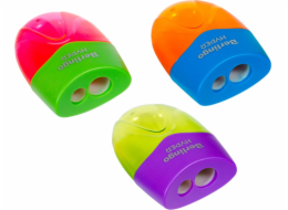 Berlingo Berlingo, Hyper dvoudírkové ořezávátko, barevné, 12 ks.