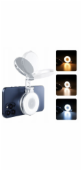Telesin LED lampa + magnetické zrcadlo, telefon, chytrý telefon, fotografie, selfie, vlog, / C03