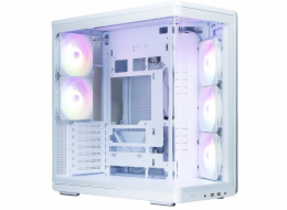 Zalman Skříň P60 Mid-Tower, 5x ARGB ventilátory, bílá