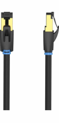 Vention IKABF síťový kabel Černá 1 m Cat8 S/FTP (S-STP)