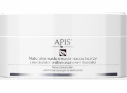 Apis Přírodní bambucké máslo na masáž obličeje s marockým arganovým a baobabovým olejem 100g