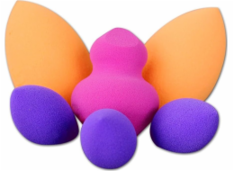 Real Techniques Miracle Sponges houbička na make-up 3 Steps x2 + mini houbička na roztírání x3 + konturovací houbička