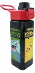 Kids Euroswan Dětská láhev na vodu Euroswan Square 500ml PP Pokemon PK00020 mix cena za 1 ks
