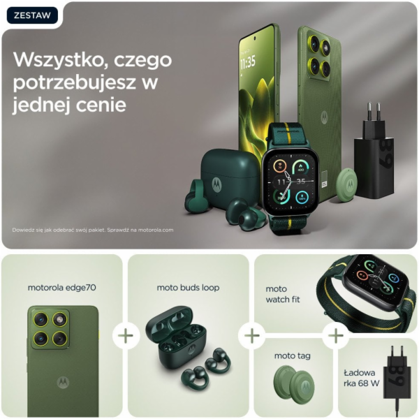 Motorola Edge 70 6.7" Dual SIM Android 16 USB Type-C 12 G...