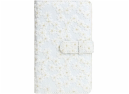 LoveInstant Fotoalbum pro Fujifilm Instax Mini / Xiaomi / Polaroid / Canon / HP / Kodak / White Embroidery