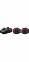 Startovací sada Bosch 18V, 2x ProCORE 18V 12,0Ah + GAL 18V-160 Professional