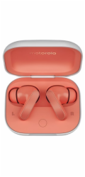 Motorola Moto Buds Sluchátka Bezdrátový Do ucha Volání / hudba / sport / volný čas Bluetooth Korálová