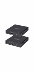 Startech 4K HDMI Extender Over CAT5/CAT6 Cable, 4K 60Hz HDR Video Extender, Up to 230ft (70m), HDMI Over Ethernet Cable, S/PDIF Audio Out, HDMI Transmitter and Receiver Kit - Local Video Out, Power Ov