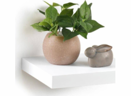 Homea Nástěnná police MDF, délka 25 cm