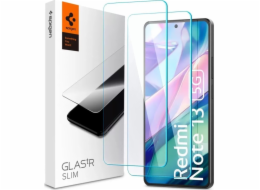 Spigen Spigen Glas.TR Slim 2-Pack - Tvrzené sklo pro Xiaomi Redmi Note 13 5G (2 kusy)
