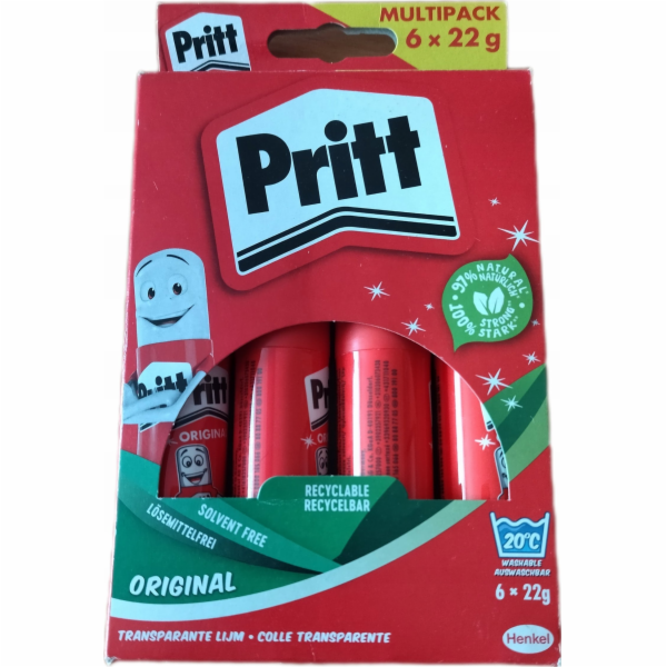 Pritt Pritt Klebestift Multipack 6 ST x 22g, 9H PS6BF