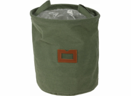 Home Styling Collection Košík na látky s okénkem a úchyty pro domácnost, 24 cm