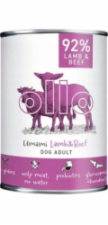 OLLO Umami Jehněčí a Hovězí – mokré krmivo pro psy – 400 g