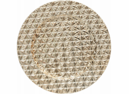 Atmosphera Prostírání s geometrickým vzorem, zlaté, O 33 cm