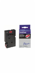 Brother - Černá, červená - Role (1,2 cm x 7,7 m) 1 kusy páska pro tiskárnu - pro P-Touch PT-15, PT-20, PT-2000, PT-3000, PT-500, PT-5000, PT-6, PT-8, PT-8E
