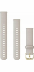 Quick Release (18 mm) řemínek silikonový, Light Sand - Light Gold