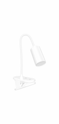 CONNECT IT CLIP 2 stolní Led lampička s klipem, baterie,USB-C, BÍLÁ