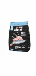PAN MIĘSKO Chicken with trout S - suché krmivo pro kočky - 400g