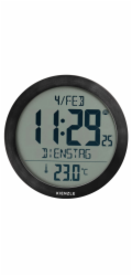 KIENZLE Funkuhr mit Innentem- peratur, schwarz