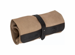 Kirschen Leder-Rolltasche, leer 12 Fächer