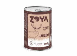 ZOYA Jeleń – puszka mokra kardma dla psów 400g