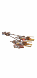 Ugears 3D dřevěná mechanická skládačka Star Wars Závodní kluzák Anakin Skywalker