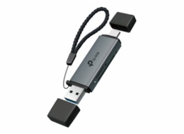 TP-Link UA430D V1 - Čtečka karet (microSD UHS-I, SD UHS-I) - USB / USB-C