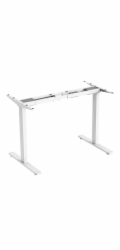 Powerton stůl rám / základna stolu, elektricky nastavitelná, 500 mm mezera, anti -kolizní systém, bílá, 100 kg nakládací kapacita, Powerton