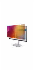 StarTech 23.8-inch 16:9 Gold Monitor Privacy Screen, Reversible Filter w/Enhanced Privacy, Blue Light Shield, Computer Security Filter, Removable Screen Protector - +/- 30 Deg. View Angle, Gold and Bl