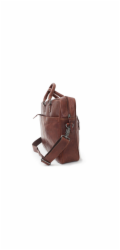 Baoobaoo Brašna Briefcase Soft pro MacBook 15"-16" Brandy