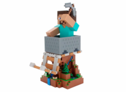 Cable Guy Steve clamping bracket (Minecraft)